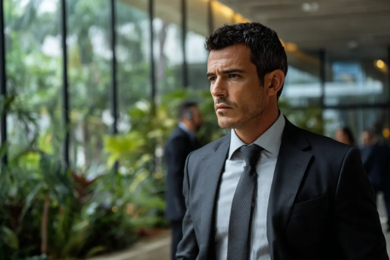 Cena tensa de Agente Zeta