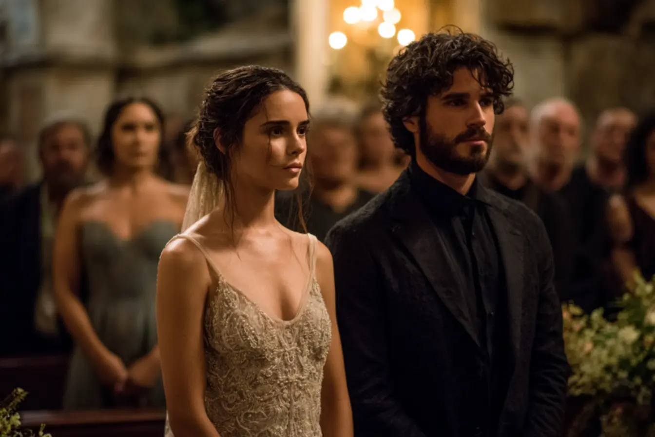 O altar e a tensão emocional na série