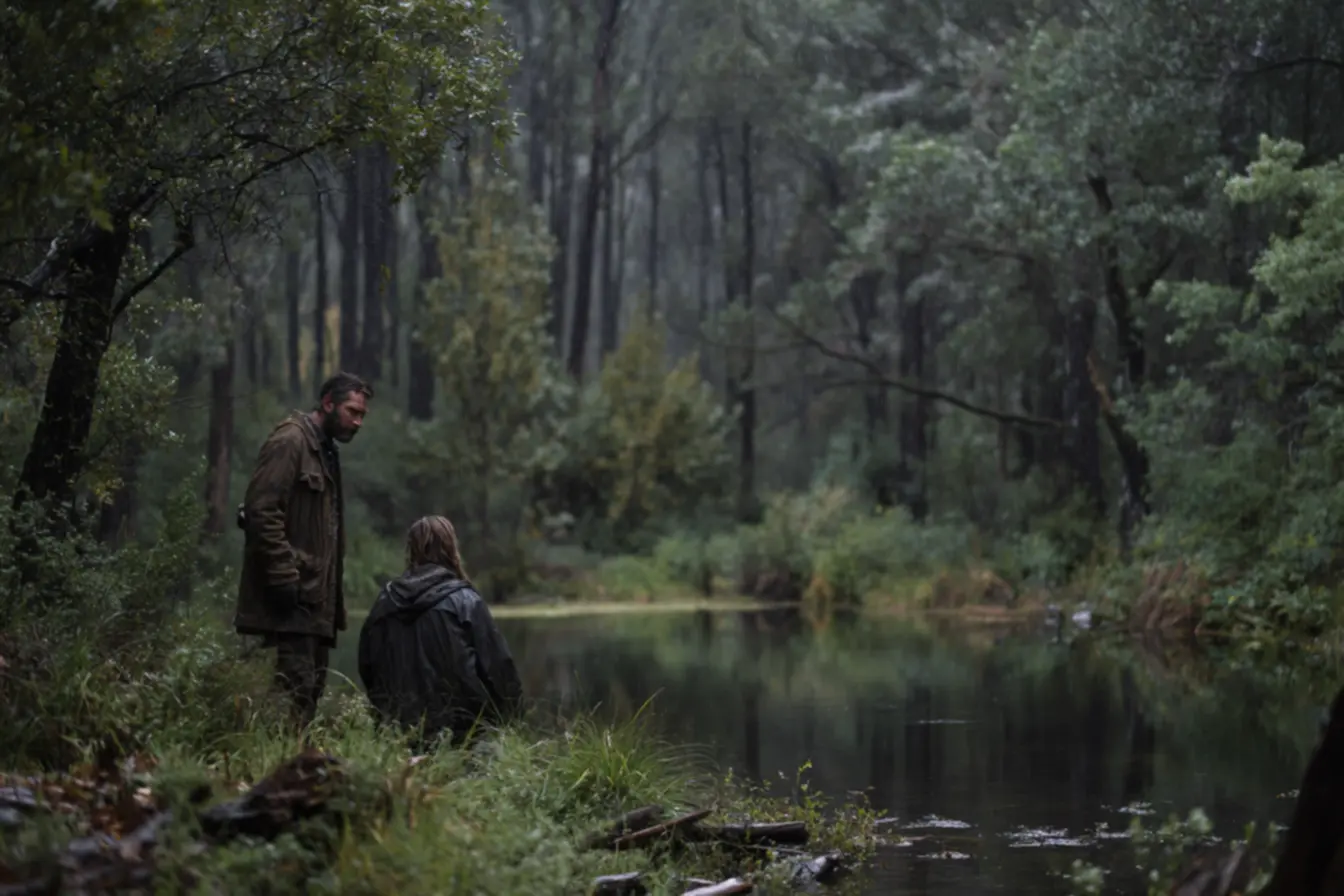 Amber Darrell, uma personagem central na história de Deadloch
