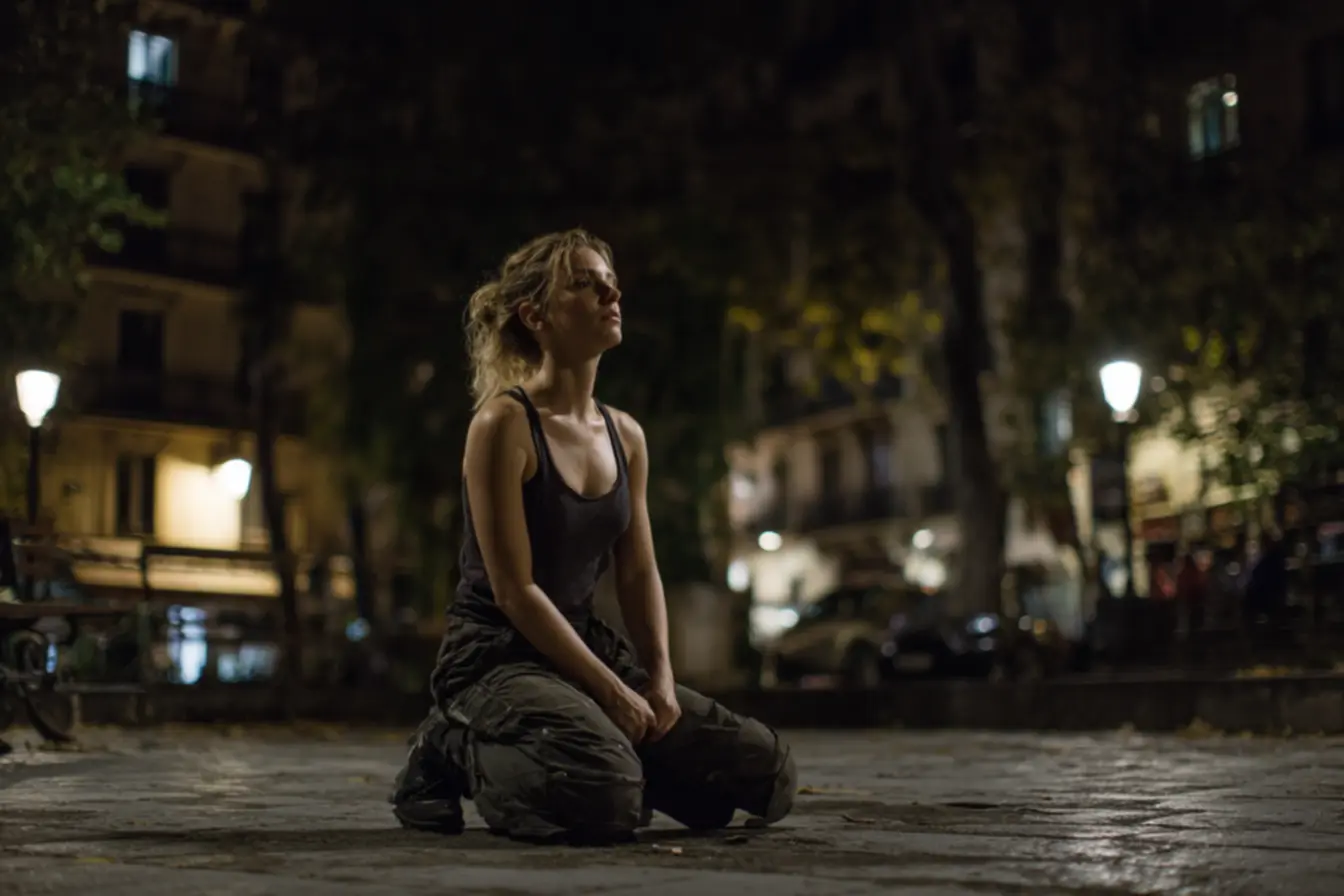 Coreografia de luta em Fúrias