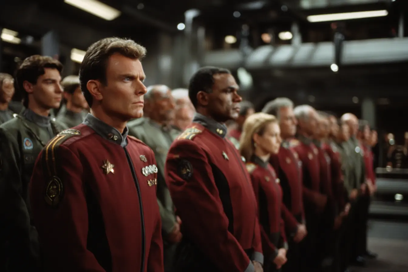 Capitão Worf em ação