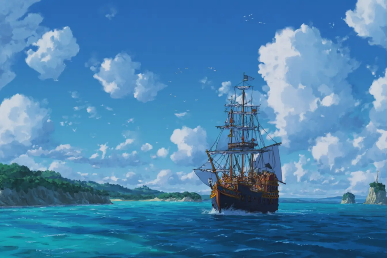 Caesar Clown usando seus poderes em One Piece