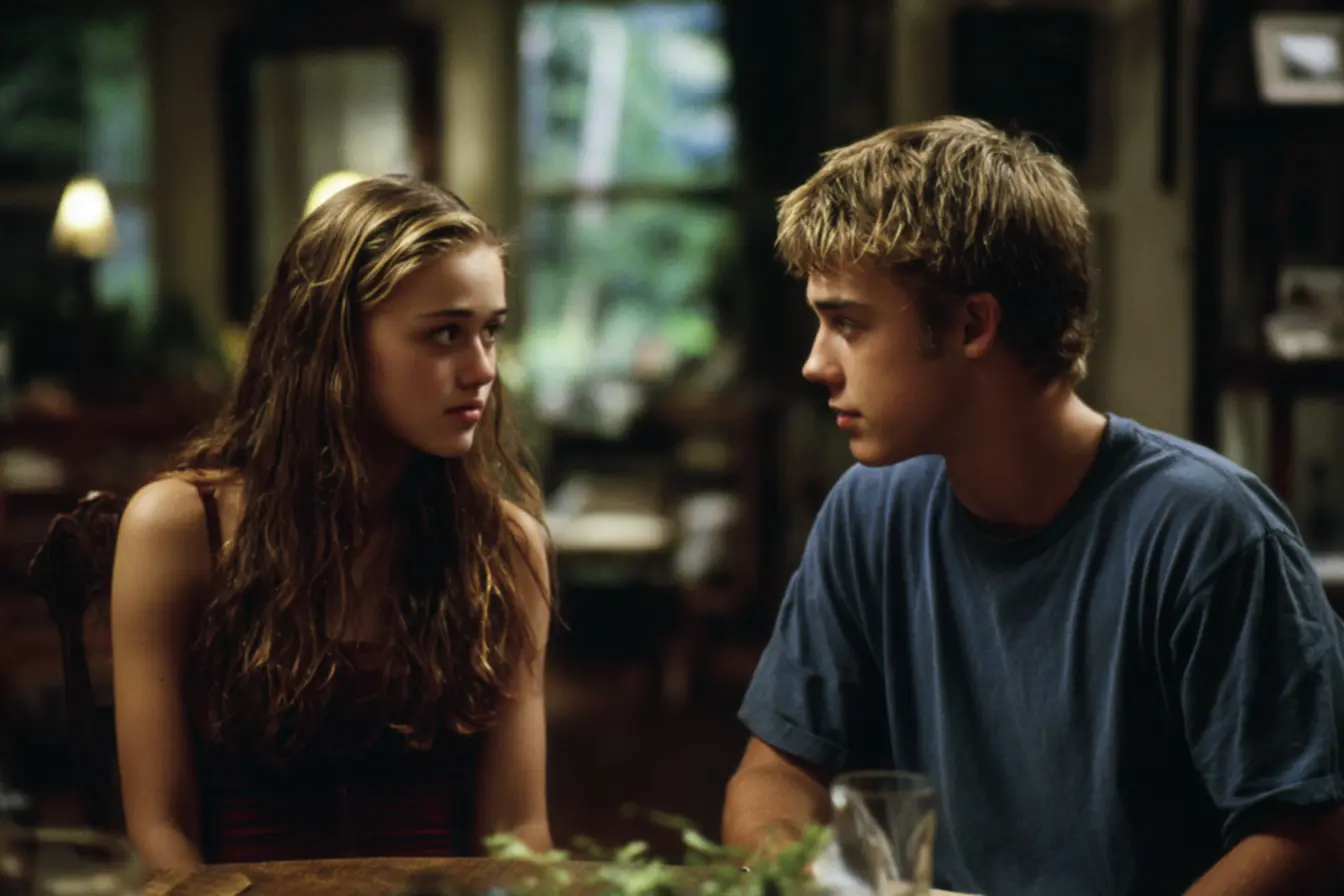 Outra Chance para o Amor revela segredos que vão além do luto 3 Cena marcante do filme, refletindo amor e perda