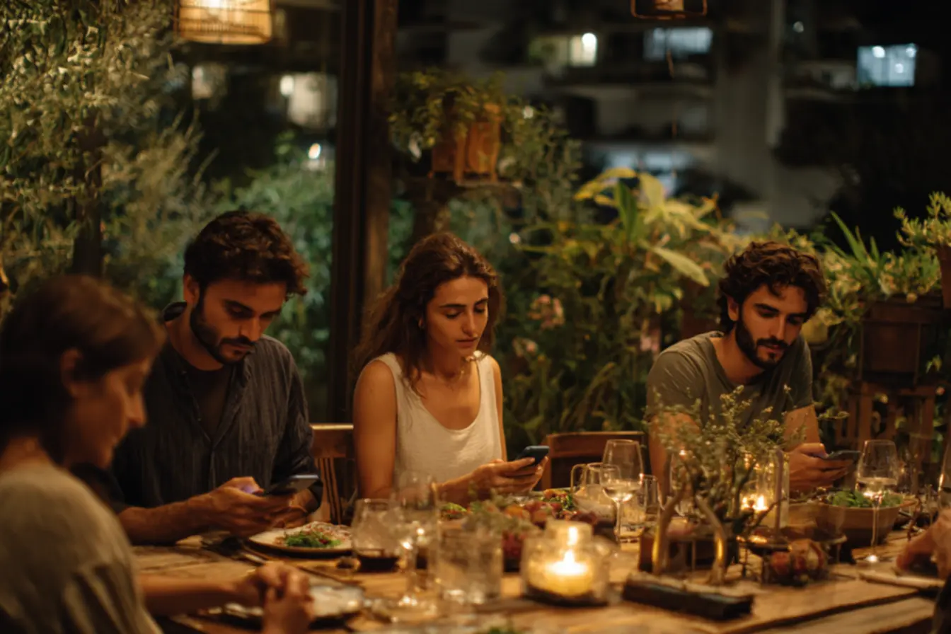 Interações complexas entre os personagens