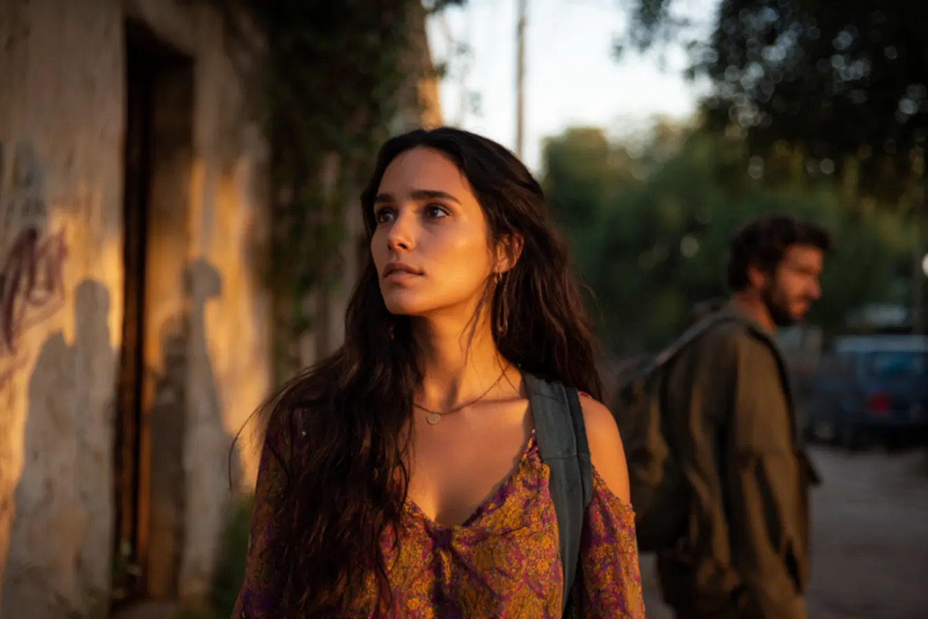 Joaquín e Esmeralda em cena do filme Uno: Entre o Ouro e a Morte