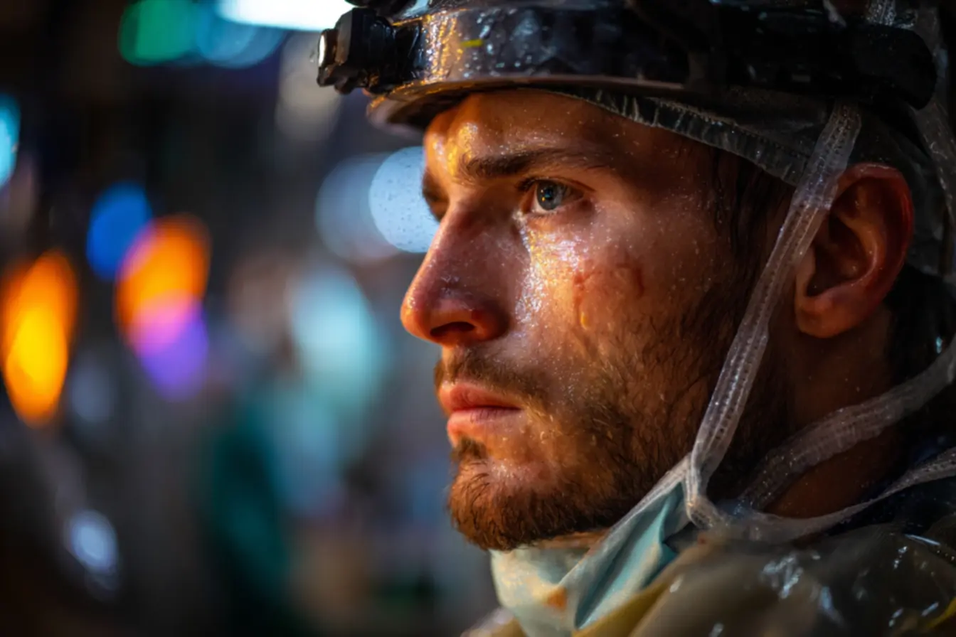 Equipe médica em ação, The Pitt: a série médica mais realista em um pronto-socorro caótico.