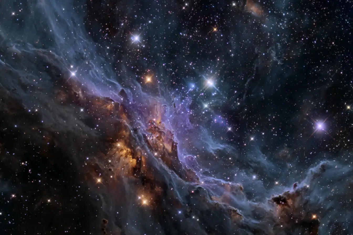 Devoradores de Estrelas: A Ciência e a Solidão em uma Jornada Espacial de Redescoberta 1 A espaçonave e o vazio cósmico em Devoradores de Estrelas