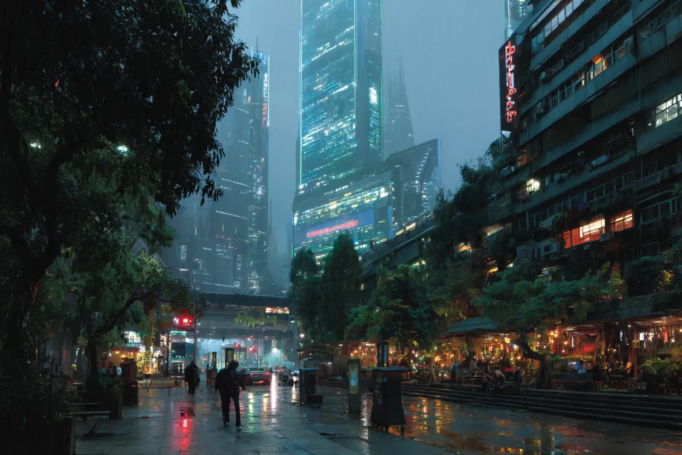 RUPTURA: A Distopia Que Reflete Nossa Realidade Dual entre Trabalho e Vida Pessoal 2 Personagens de RUPTURA, Mark e Helly, em um momento de questionamento no escritório