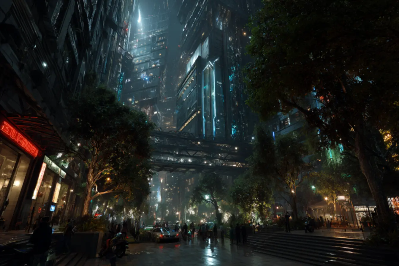 RUPTURA: A Distopia Que Reflete Nossa Realidade Dual entre Trabalho e Vida Pessoal 1 O escritório estéril da Lumon Industries, símbolo da distopia em RUPTURA