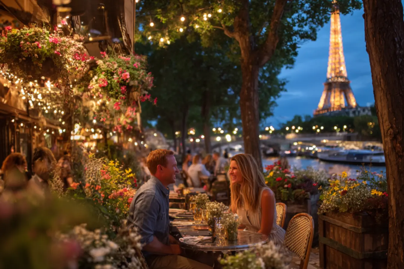 Cenas de amor em Paris