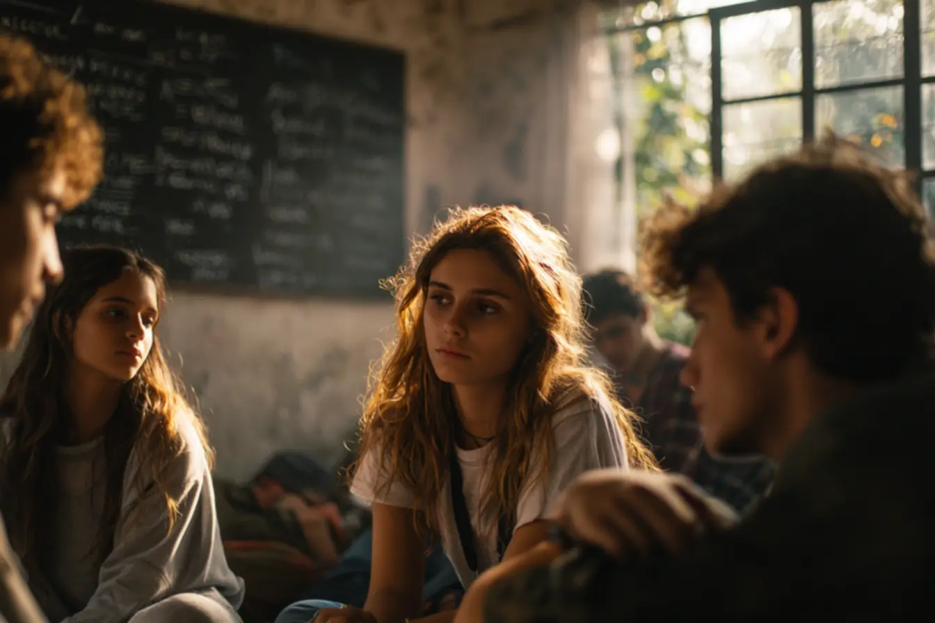 Cena do filme Para Sempre mostrando os protagonistas em um momento íntimo