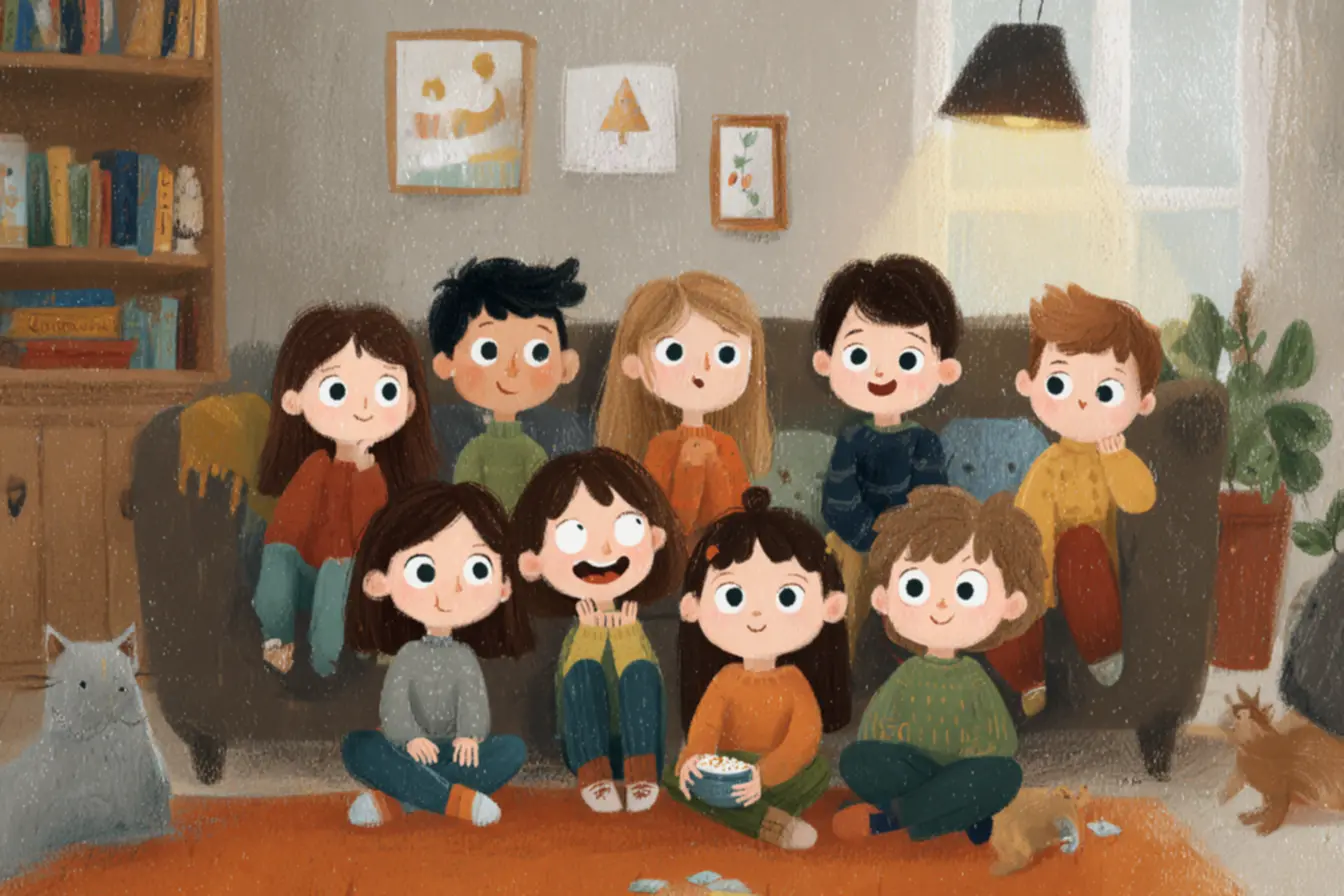 Evolução das séries para crianças