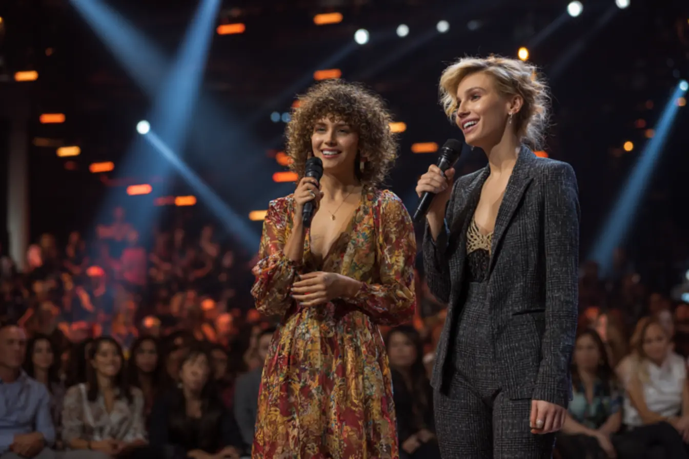 Deborah e Ava em Las Vegas