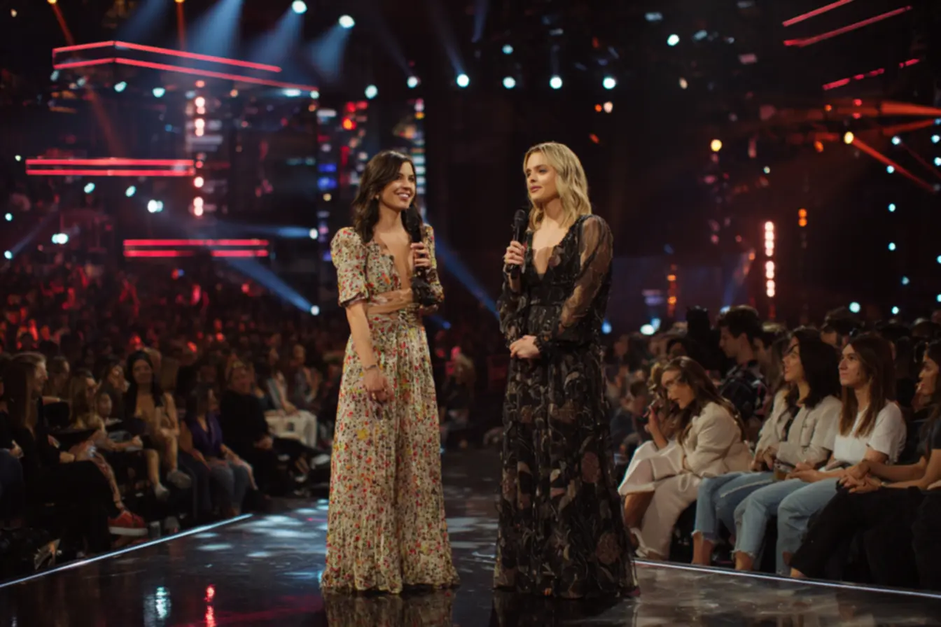 Representação na comédia com Deborah