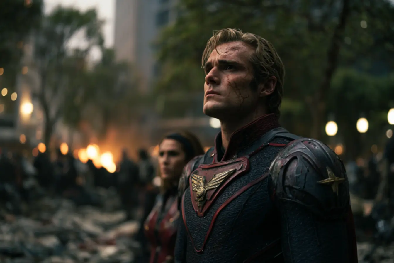 Homelander em seu ato mais sombrio
