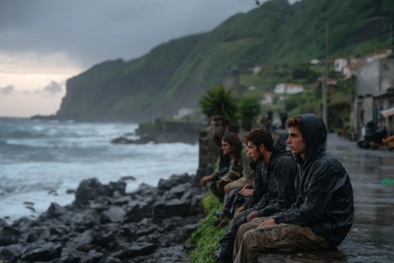 Cenas impactantes de Mar Branco que mostram a luta entre amizade e crime