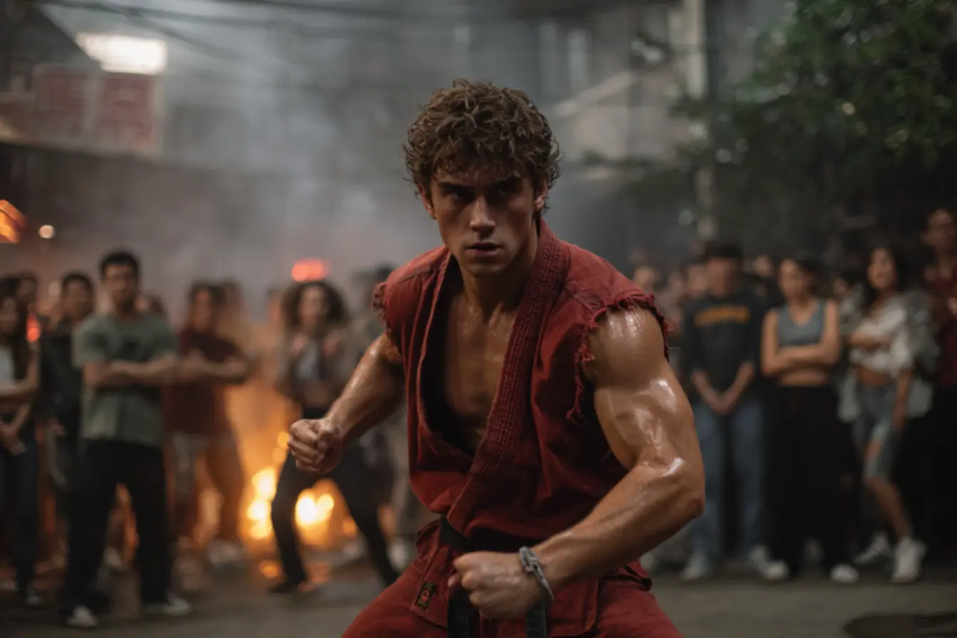 Street Fighter em ação