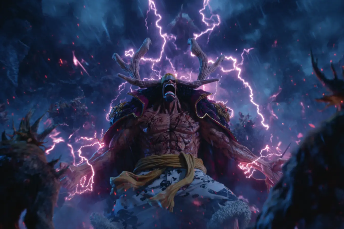 A energia sombria de Imu alterando a batalha