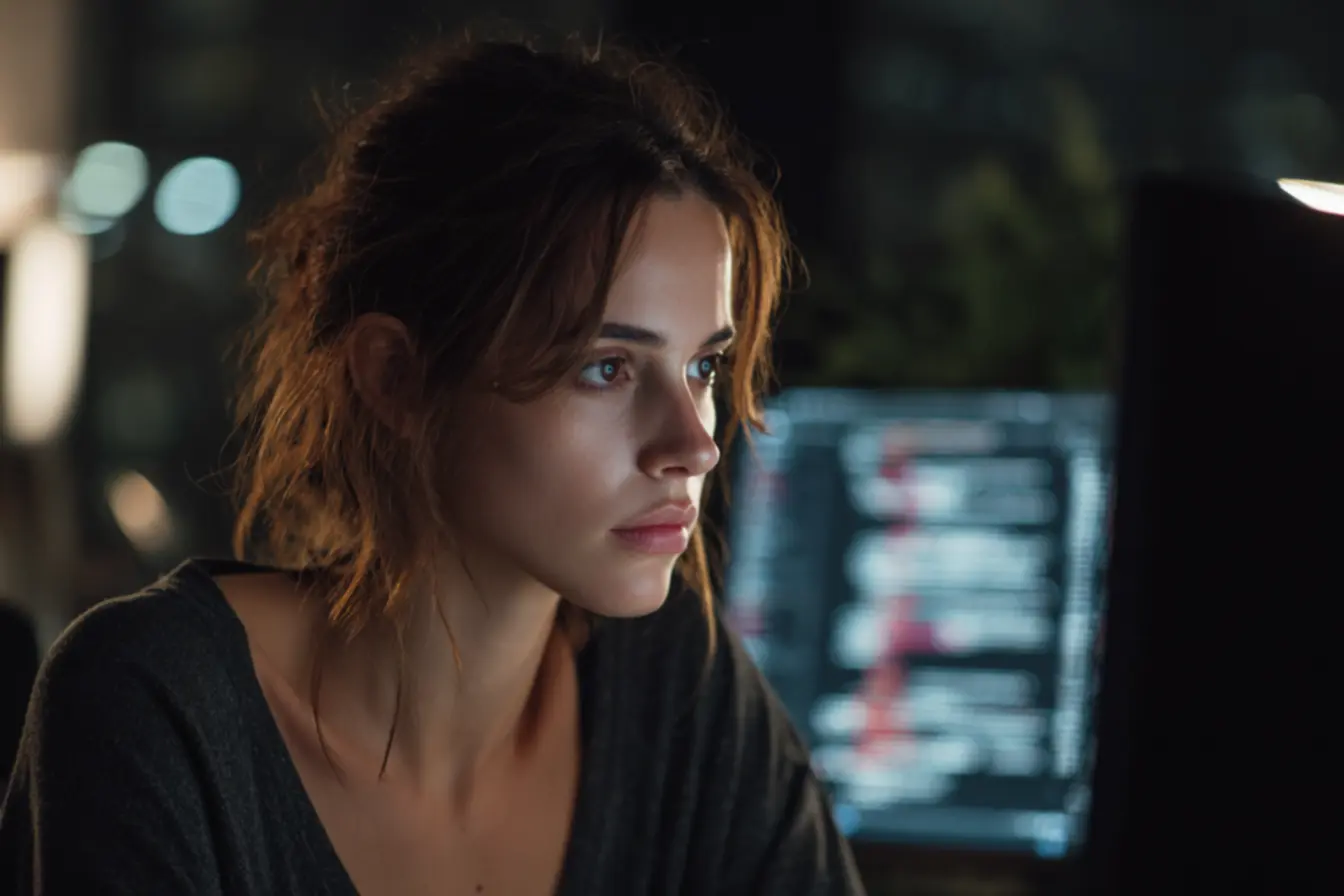 Daisy em um momento de tensão