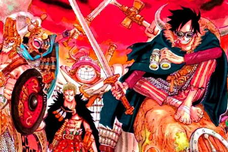 Capítulo 1180 de One Piece traz novas revelações sobre Elbaf e o Príncipe Loki. Prepare-se para a aventura em 19 de abril de 2026!