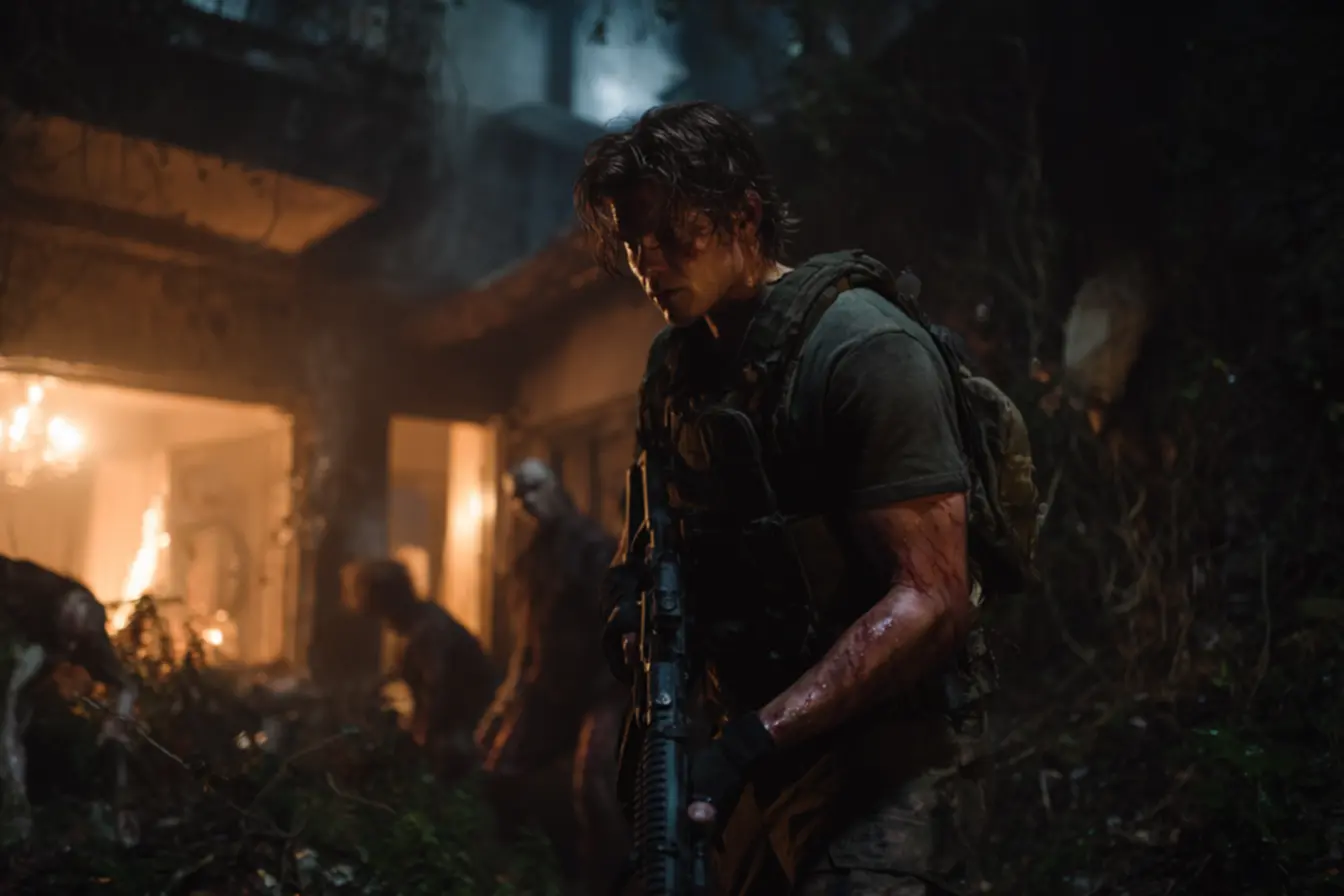 Ambiente sombrio e aterrorizante do trailer de Resident Evil