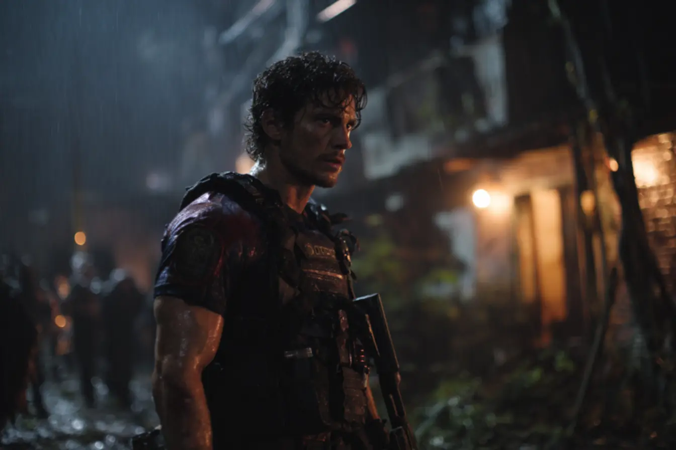 Cena intensa do trailer que destaca o terror iminente